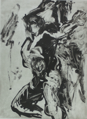 Monotypes - Black and White - 4